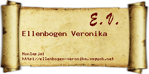 Ellenbogen Veronika névjegykártya